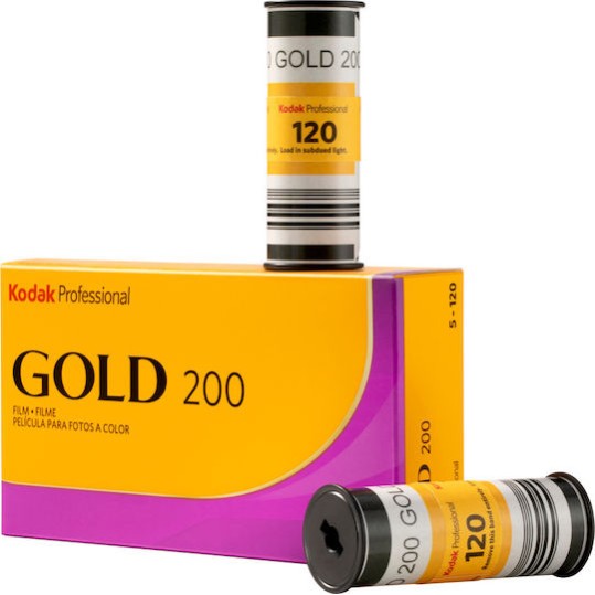 Kodak Color Negative Gold 200 Ρολό Φιλμ 120 (5x36 Exposures)