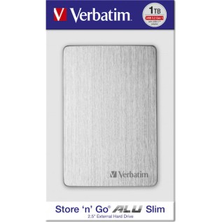 Verbatim Store 'n' Go ALU Slim USB 3.2 Εξωτερικός HDD 1TB 2.5