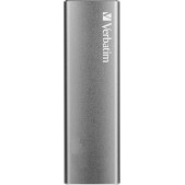 Verbatim Vx500 USB 3.1 / USB-C Εξωτερικός SSD 120GB M.2 Γκρι
