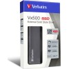 Verbatim Vx500 USB 3.1 / USB-C Εξωτερικός SSD 120GB M.2 Γκρι