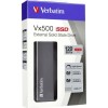 Verbatim Vx500 USB 3.1 / USB-C Εξωτερικός SSD 120GB M.2 Γκρι