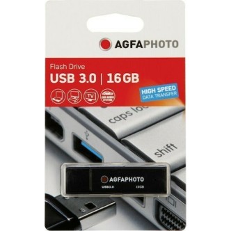 AgfaPhoto 16GB USB 3.0 Stick Μαύρο