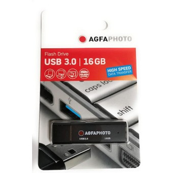 AgfaPhoto 16GB USB 3.0 Stick Μαύρο
