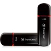 Transcend JetFlash 600 4GB USB 2.0 Stick Μαύρο
