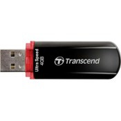 Transcend JetFlash 600 4GB USB 2.0 Stick Μαύρο