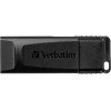 Verbatim Slider 128GB USB 2.0 Stick Μαύρο