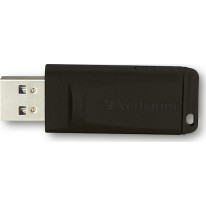 Verbatim Slider 128GB USB 2.0 Stick Μαύρο