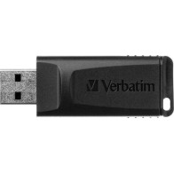 Verbatim Slider 128GB USB 2.0 Stick Μαύρο