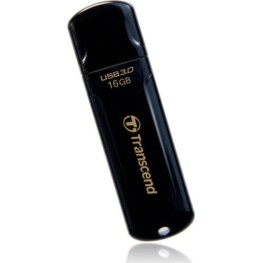 Transcend JetFlash 700 16GB USB 3.0 Stick Μαύρο