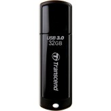 Transcend JetFlash 700 32GB USB 3.0 Stick Μαύρο