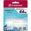 Transcend JetFlash 730 64GB USB 3.0 Stick Λευκό