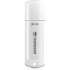 Transcend JetFlash 730 64GB USB 3.0 Stick Λευκό