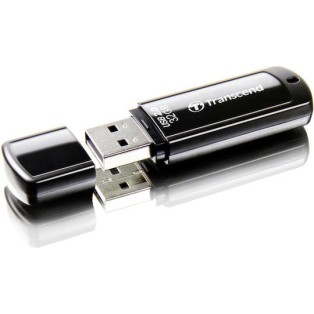 Transcend 32GB USB 2.0 Stick Μαύρο