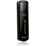 Transcend JetFlash 350 64GB USB 2.0 Stick Μαύρο