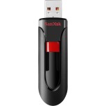 Sandisk Cruzer Glide 64GB USB 2.0 Stick Μαύρο