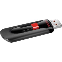 Sandisk Cruzer Glide 64GB USB 2.0 Stick Μαύρο