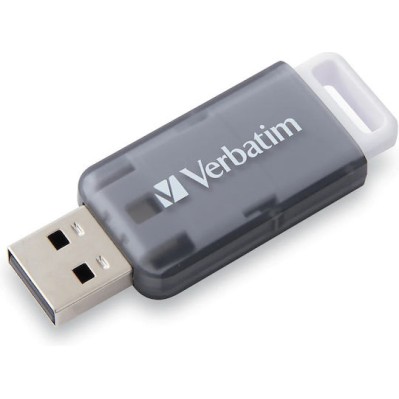 Verbatim Databar 128GB USB 2.0 Stick Γκρι