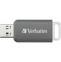 Verbatim Databar 128GB USB 2.0 Stick Γκρι