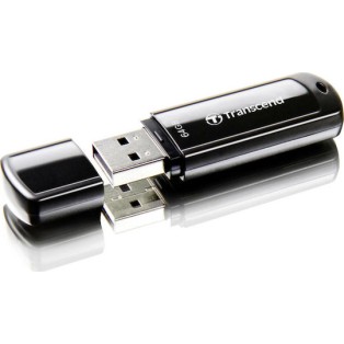 Transcend Jetflash 700 64GB USB 3.0 Stick Μαύρο