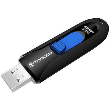 Transcend JetFlash 790 16GB USB 3.0 Stick Μαύρο