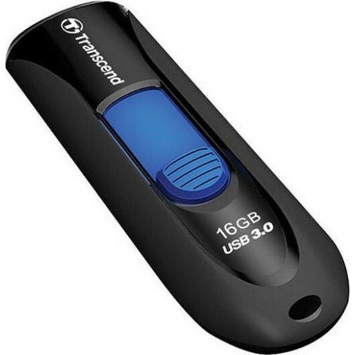Transcend JetFlash 790 16GB USB 3.0 Stick Μαύρο