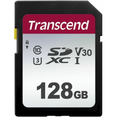 Transcend 300s SDXC 128GB U3 V30 A1 UHS-I 95MB/s
