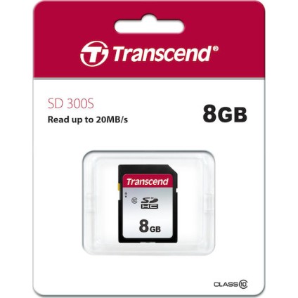 Transcend 300s SDHC 8GB Class 10