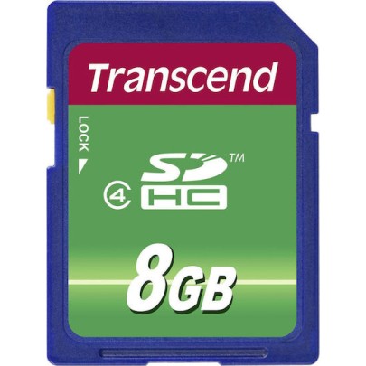 Transcend SDHC 8GB Class 4 Default Speed