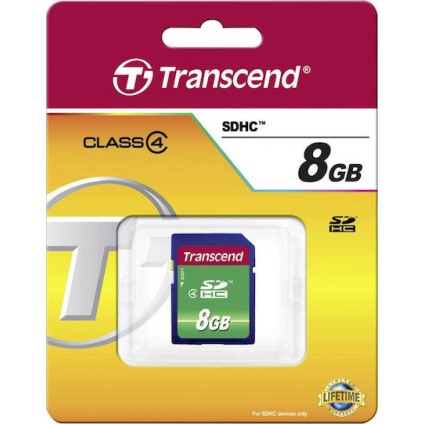 Transcend SDHC 8GB Class 4 Default Speed