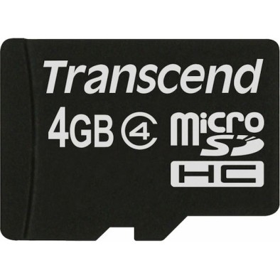 Transcend microSDHC 4GB Class 4