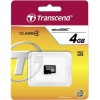 Transcend microSDHC 4GB Class 4