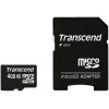 Transcend Premium microSDHC 4GB UHS-I 45MB/s με αντάπτορα