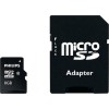 Philips FM08MP45B microSDHC 8GB U1 V10 High Speed με αντάπτορα