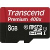 Transcend Premium 400x microSDHC 8GB U1 UHS-I με αντάπτορα