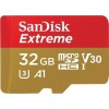 Sandisk Extreme Action microSDHC 32GB U3 V30 A1 UHS-I 100MB/s με αντάπτορα