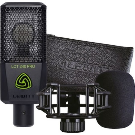 Lewitt LCT 240 Pro Bundle Σετ Πυκνωτικό Μικρόφωνο Shock Mounted για Φωνητικά
