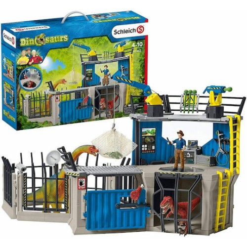 Schleich-S Large Dino Research Station για 4+ Ετών (Διάφορα Σχέδια)