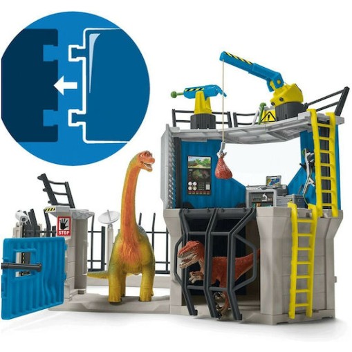 Schleich-S Large Dino Research Station για 4+ Ετών (Διάφορα Σχέδια)