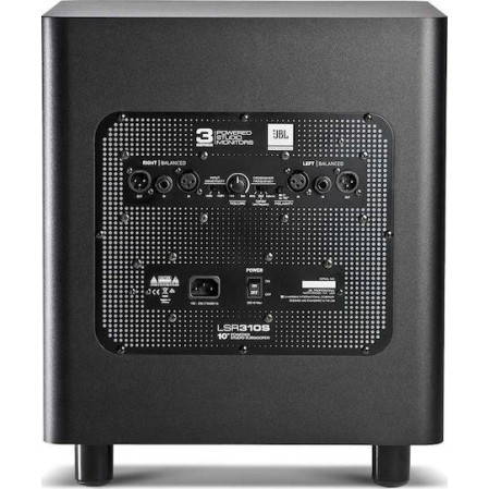 JBL LSR310S Αυτοενισχυόμενο Subwoofer με Ηχείο 10