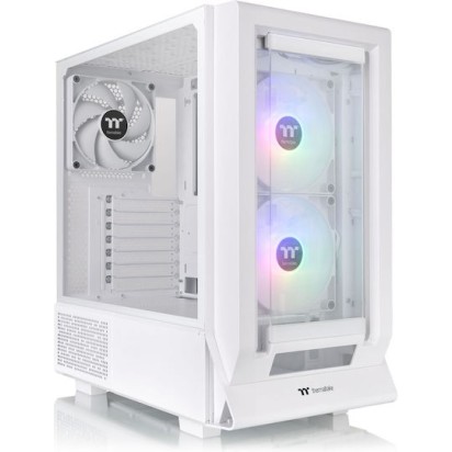 Thermaltake Ceres 350 MX Gaming Midi Tower Κουτί Υπολογιστή με Πλαϊνό Παράθυρο και RGB Φωτισμό Snow White