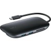Aukey Unity C71 USB-C Docking Station με HDMI 4K PD Ethernet Μαύρο