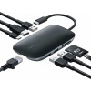 Aukey Unity C71 USB-C Docking Station με HDMI 4K PD Ethernet Μαύρο