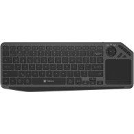Natec Smart Tv Turbot 2 Ασύρματο Πληκτρολόγιο με Touchpad