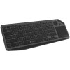 Natec Smart Tv Turbot 2 Ασύρματο Πληκτρολόγιο με Touchpad