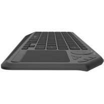 Natec Smart Tv Turbot 2 Ασύρματο Πληκτρολόγιο με Touchpad