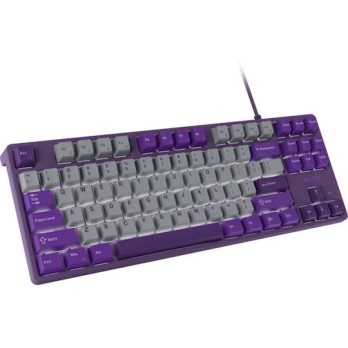 Fury Kanabo K2 Gaming Μηχανικό Πληκτρολόγιο με Φωτιζόμενα πλήκτρα (Αγγλικό US) Grey/Violet