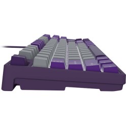 Fury Kanabo K2 Gaming Μηχανικό Πληκτρολόγιο με Φωτιζόμενα πλήκτρα (Αγγλικό US) Grey/Violet