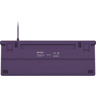 Fury Kanabo K2 Gaming Μηχανικό Πληκτρολόγιο με Φωτιζόμενα πλήκτρα (Αγγλικό US) Grey/Violet