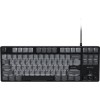 Fury Kanabo K2 Gaming Μηχανικό Πληκτρολόγιο με Φωτιζόμενα πλήκτρα (Αγγλικό US) Black/Grey