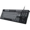 Fury Kanabo K2 Gaming Μηχανικό Πληκτρολόγιο με Φωτιζόμενα πλήκτρα (Αγγλικό US) Black/Grey
